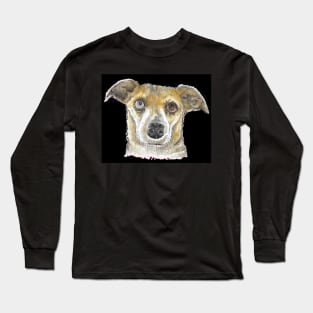 Eyes of a different color pup Long Sleeve T-Shirt